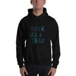 Love is a Verb, Unisex Hoodie